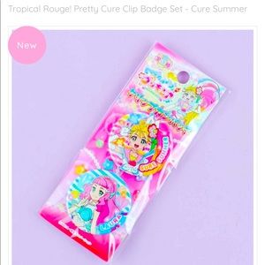 Kawaii Character Badge Pins from Blippo